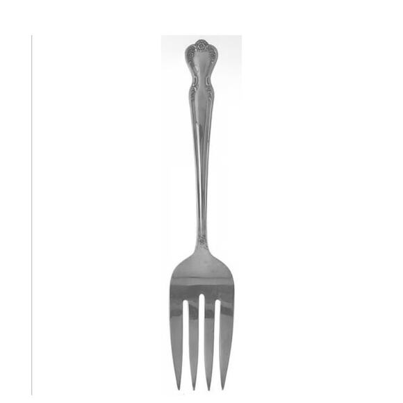 Silverware flatware 4-pc hostess set NOS 1942 Rogers IS Daybreak Elegant Lady - Picture 3 of 7